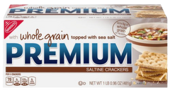 Premium Whole Grain Saltine Crackers