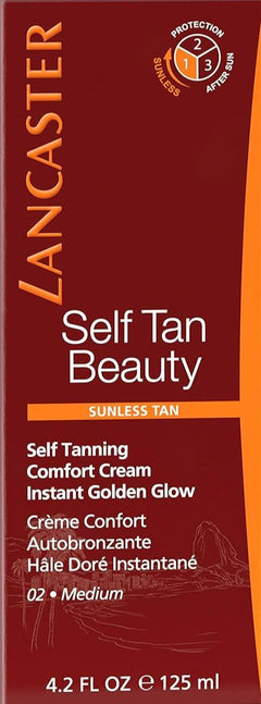 Sunless Tan - Self Tanning Comfort Cream Instant Golden Glow