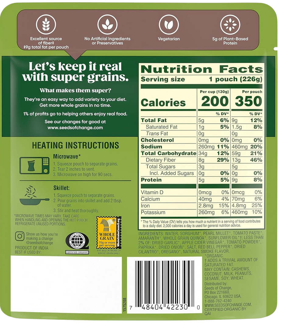 Super Grains Smokey Southwest