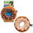 Plush Dog Toy Donut - Assorted Colors (1 CT)