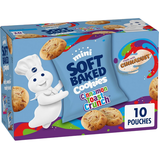 Mini Soft Baked Cookies - Cinnamon Toast Crunch (10CT)