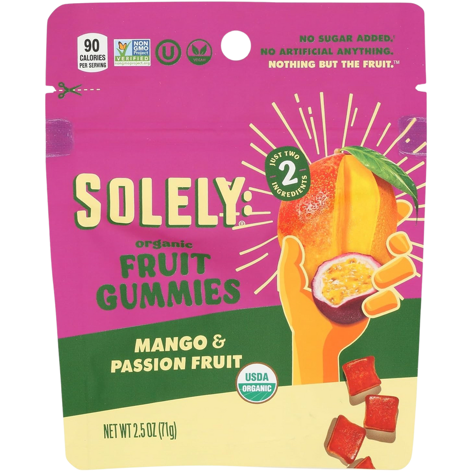Mango & Passion Fruit Whole Fruit Gummies