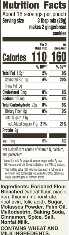 Gingerbread Cookie Mix