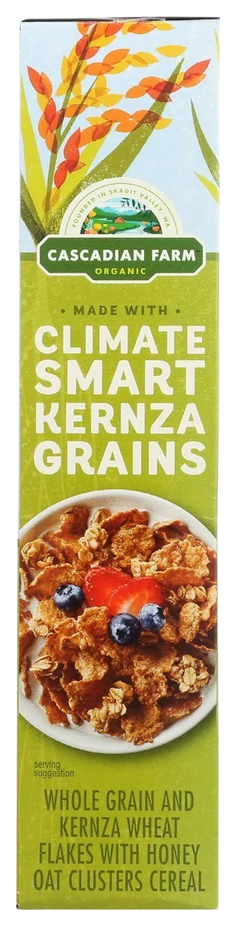 Organic Honey Oats Kernza Grains Cereal