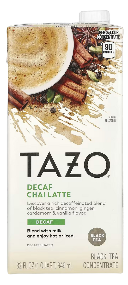 Decaf Chai Latte Black Tea Concentrate