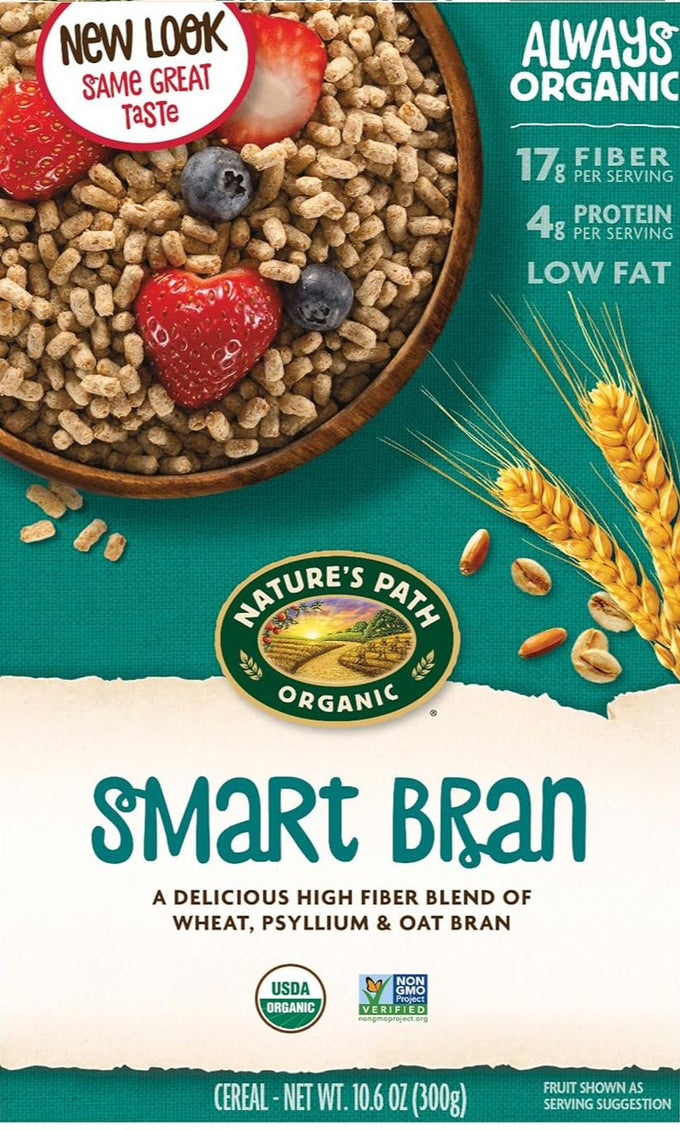 Organic SmartBran with Wheat Psyllium and OatBran