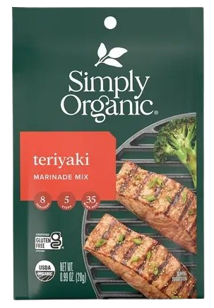 Organic Teriyaki Marinade Mix (12 Pack)
