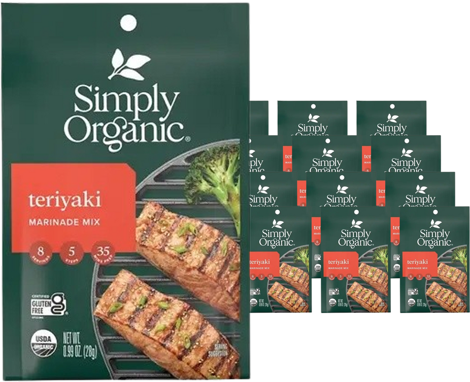 Organic Teriyaki Marinade Mix (12 Pack)