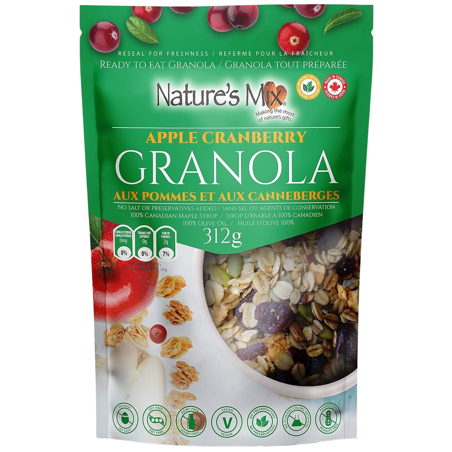 Apple Cranberry Granola