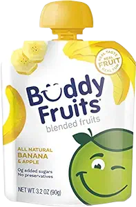 Fruit Pouches- Banana (4 Pack)