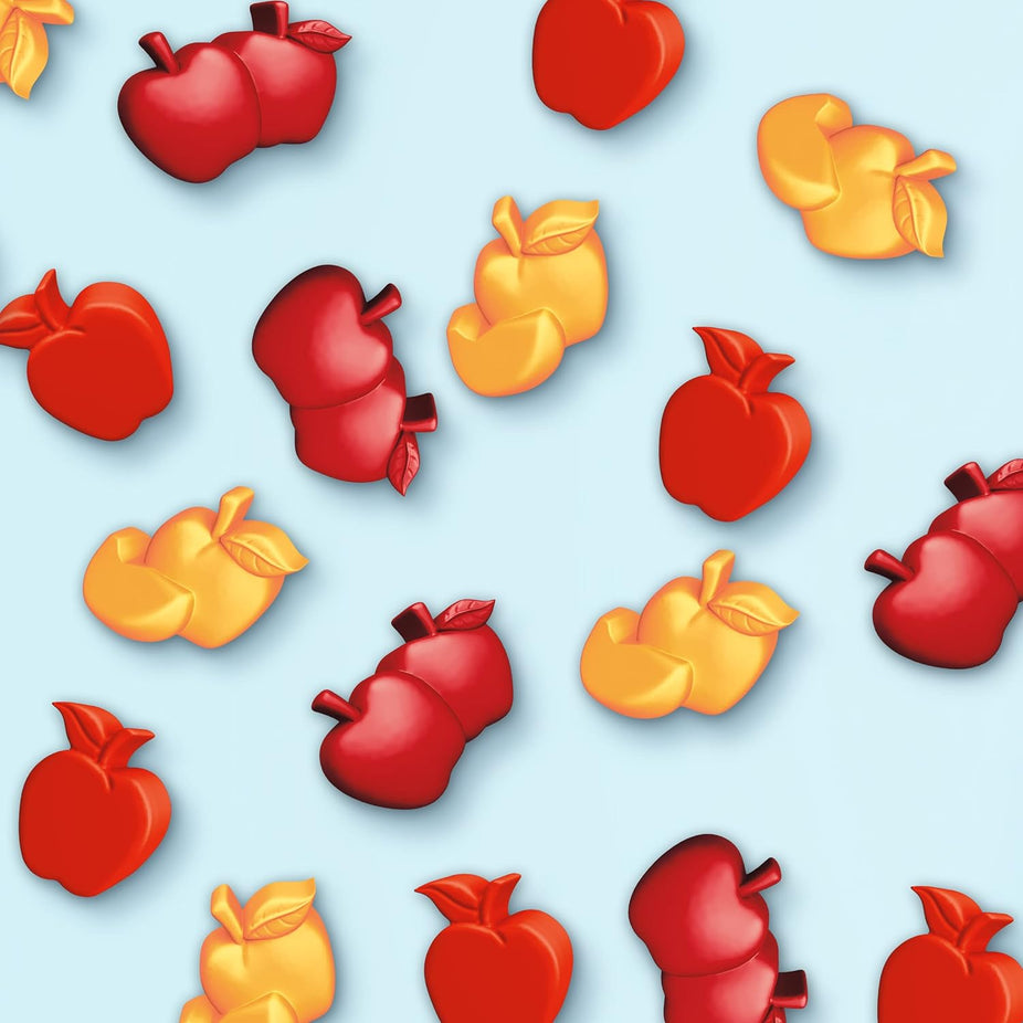 Apple Flavored Fruit Snacks (40 Pouches)