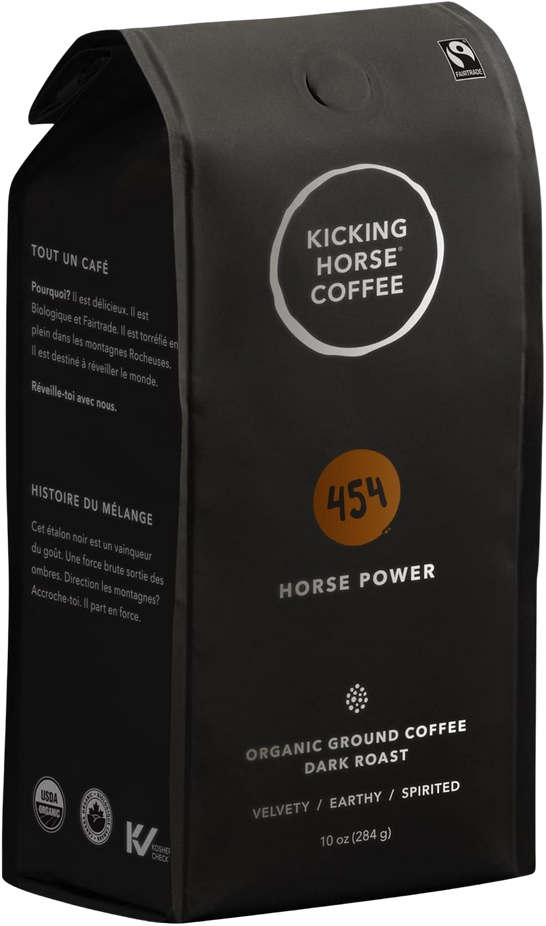 454 Horse Power Organic Dark Roast Ground Coffee