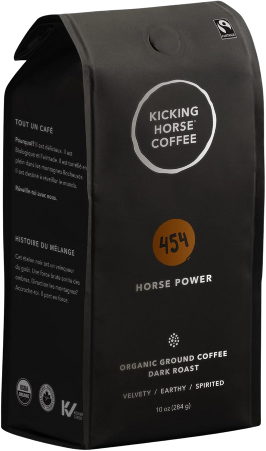 454 Horse Power Organic Dark Roast Ground Coffee