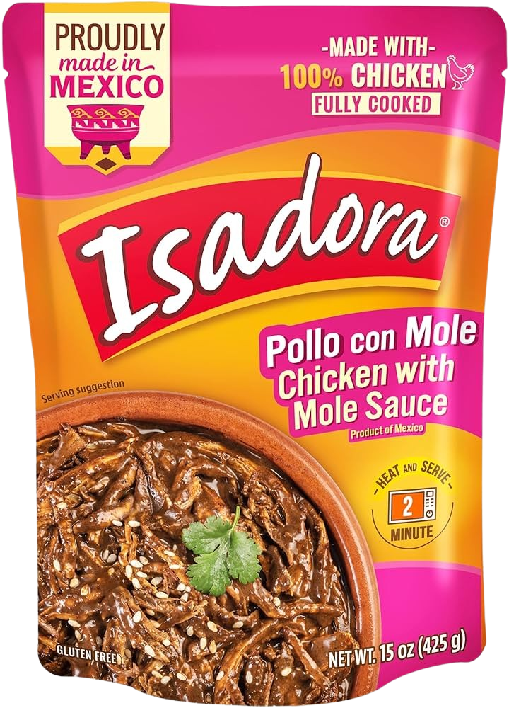 Pollo Con Mole Chicken with Mole Sauce - RTE