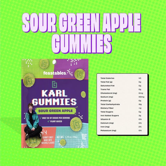 Karl's Gummies Sour Green Apple (8 Pack)