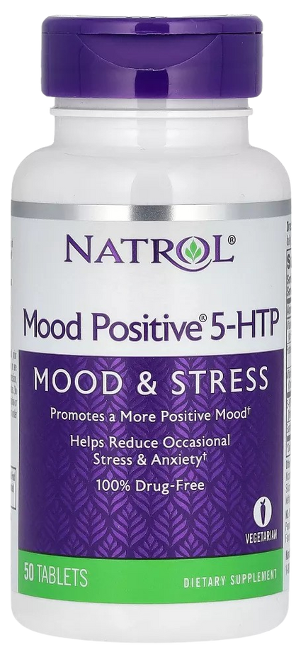 Mood + Stress Mood Positive 5-HTP (50 Tablets)