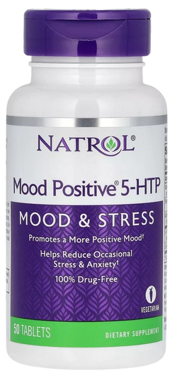 Mood + Stress Mood Positive 5-HTP (50 Tablets)