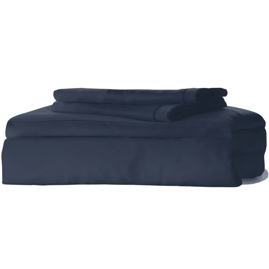 Woven Sheet Set in Suede Blue (Califorina King)