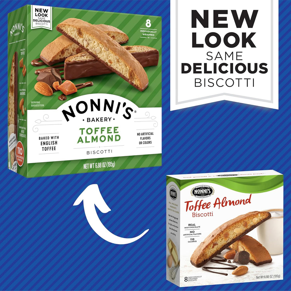 Toffee Almond Biscotti