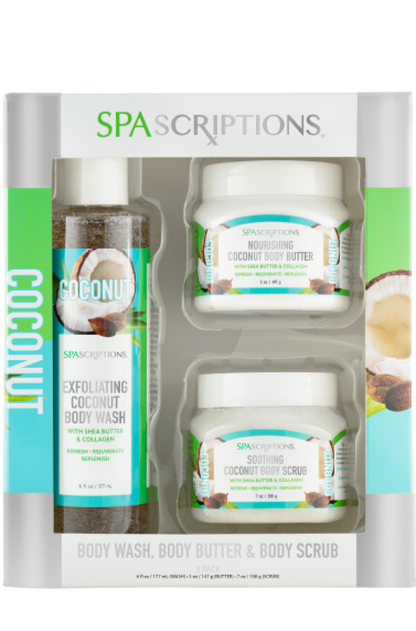 Bodycare 3pc Gift Set - Coconut