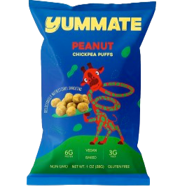 Peanut Chickpea Puffs (18 Pack)