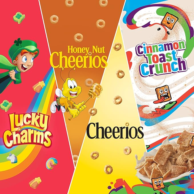 Breakfast Cereal Variety Pack (8CT)