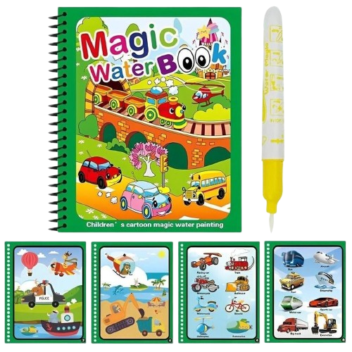 Magical Montessori Reusable Coloring Books (1 CT)