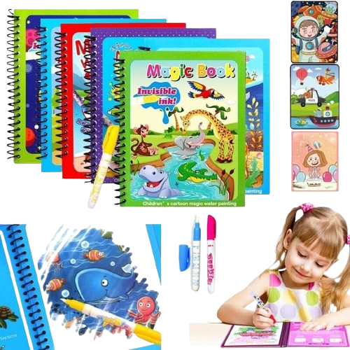 Magical Montessori Reusable Coloring Books (1 CT)