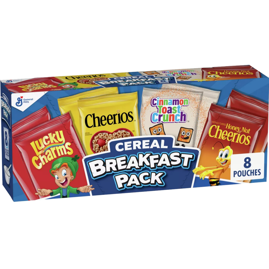 Breakfast Cereal Variety Pack (8CT)