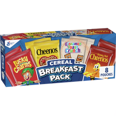 Breakfast Cereal Variety Pack (8CT)