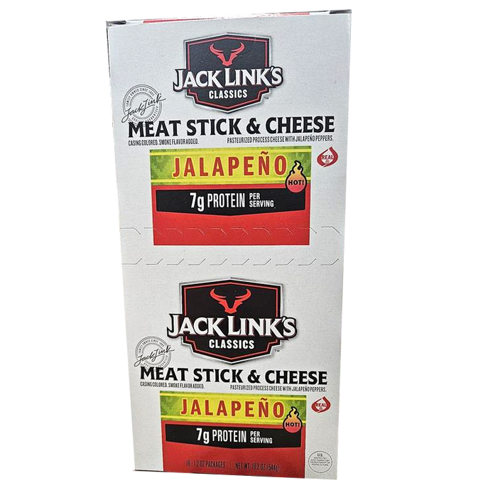 Jalapeno Meat & Cheese Combo (16 Pack)