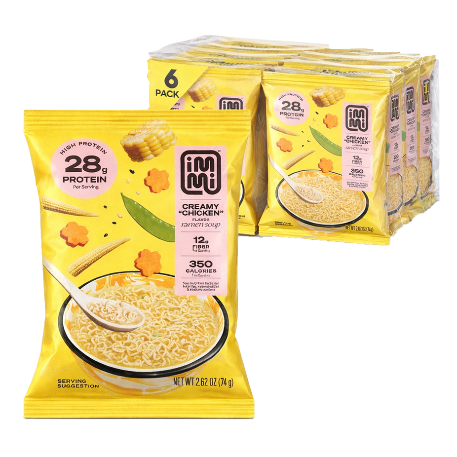 Creamy Plant Based Chicken Ramen (6 Pack)