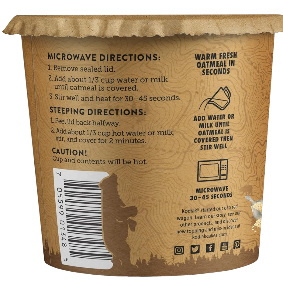 Peanut Butter Chocolate Chip Oatmeal Cup