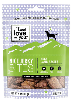 Nice Jerky Beef + Lamb Natural Dog Treats