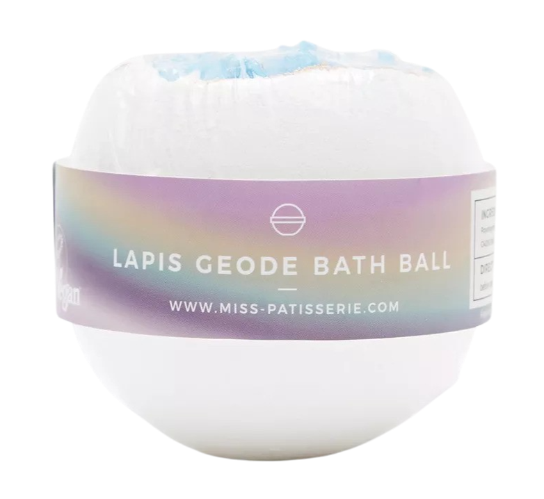 Lapis Geode Bath Ball