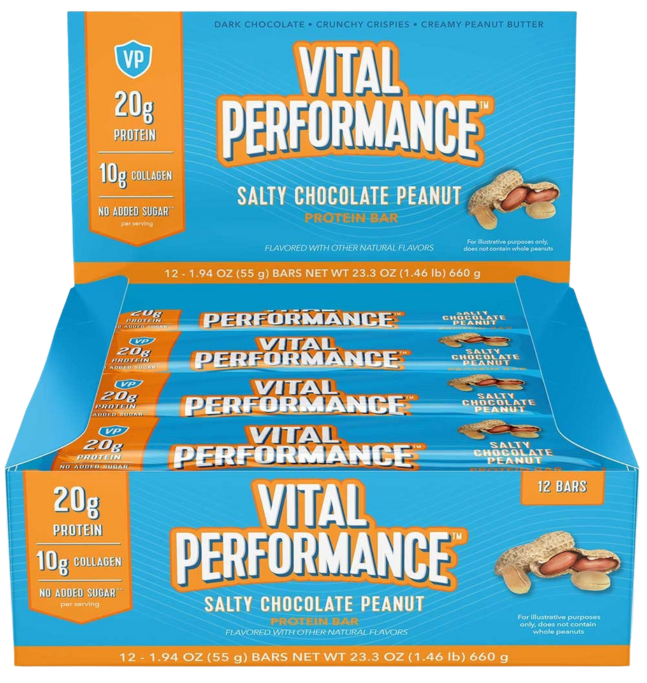 Salted Chocolate Peanut Protein Bar (12 CT)