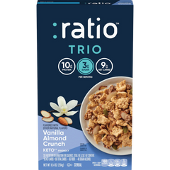 Keto Friendly Ratio Vanilla Almond Crunch Breakfast Cereal