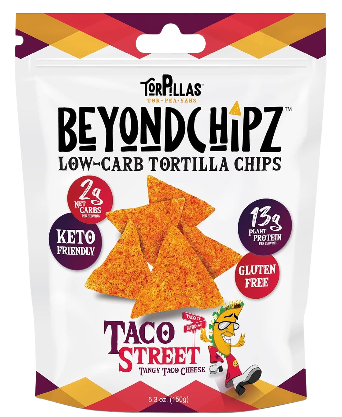 Beyondchipz Taco Street Tortilla Chip Martie