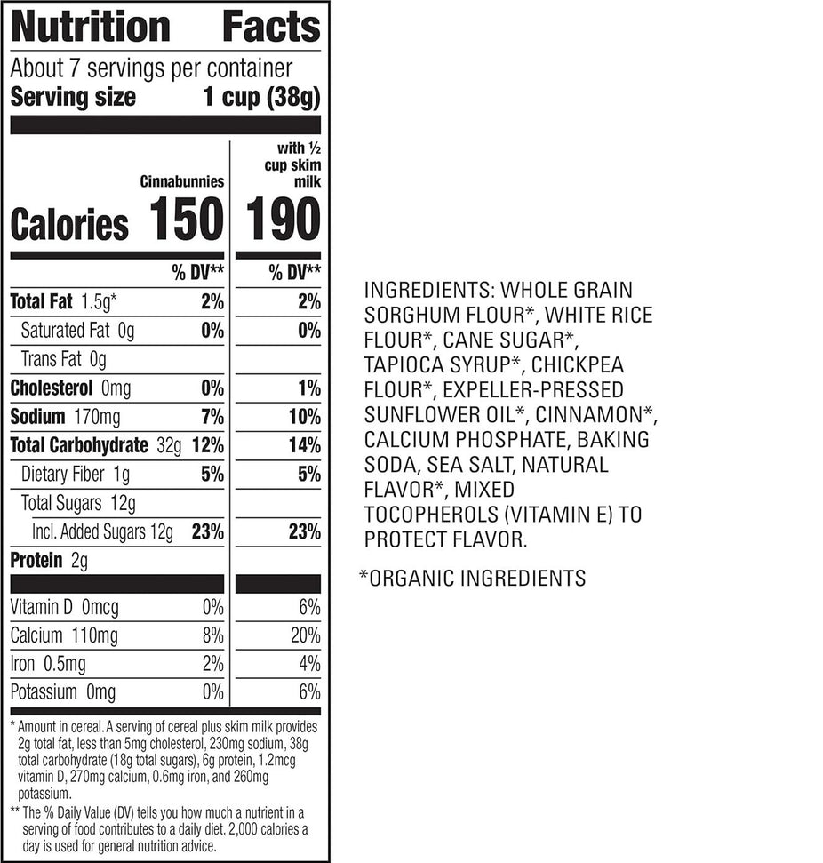 Organic Cinnamon Roll Cereal