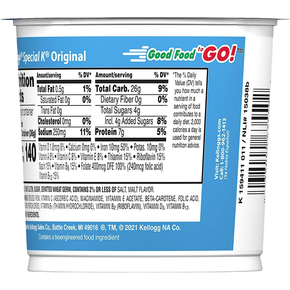 Special K Cereal Cup (12 Pack)