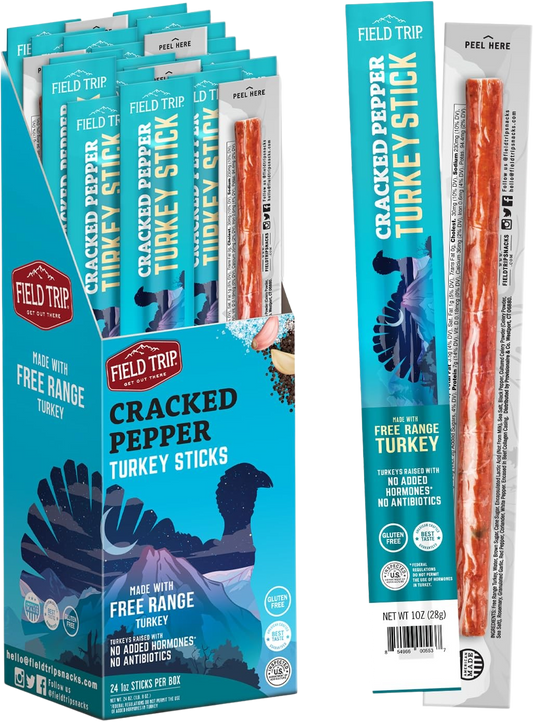 Cracked Pepper Turkey Stick (24 Pack)