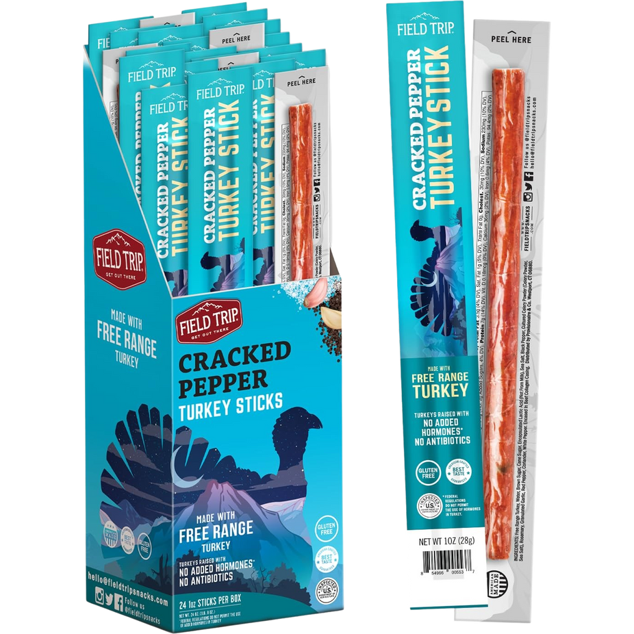 Cracked Pepper Turkey Stick (24 Pack)