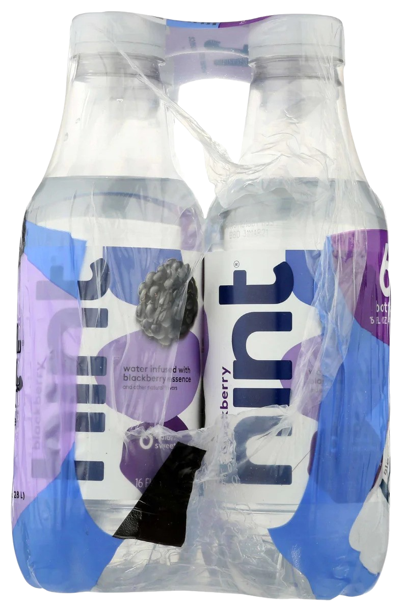 Hint Blackberry Flavored Water (6 Pack)