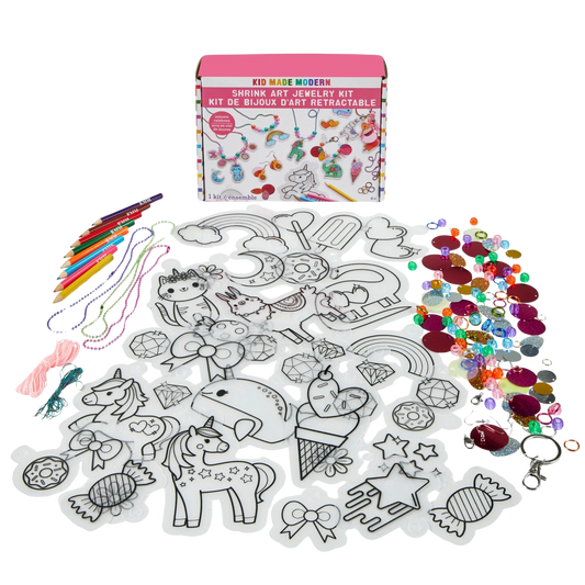 Shrink Art Jewelry Kit - Unicorn Rainbows