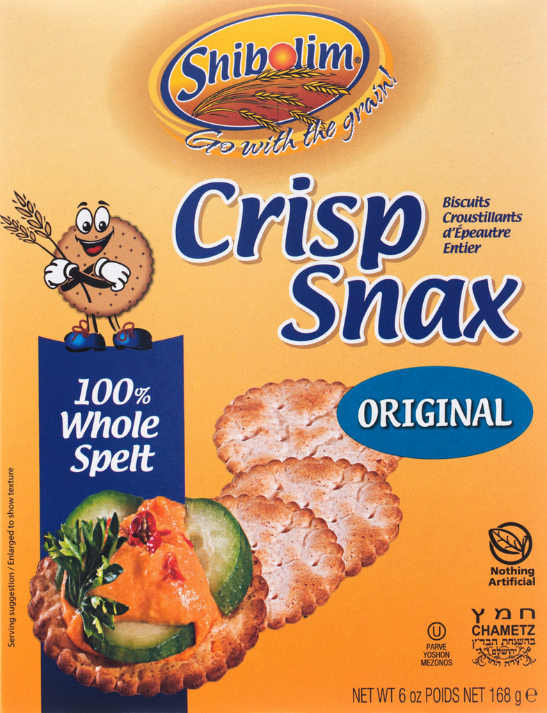 Shibolim Original Spelt Crisp Snax – Martie