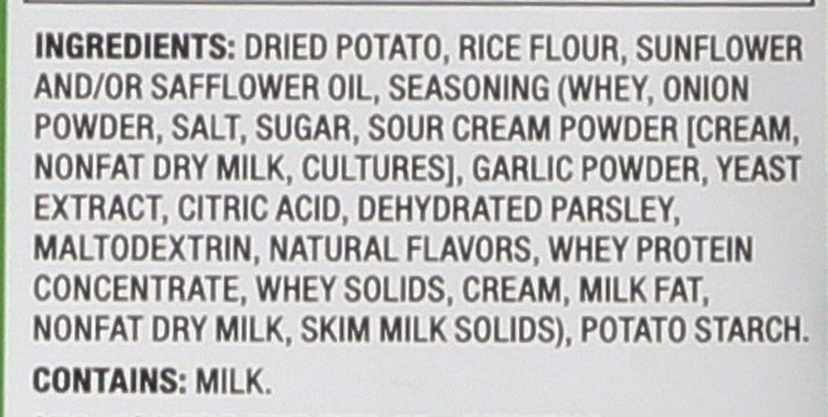 Sour cream & Onion Potato Chips