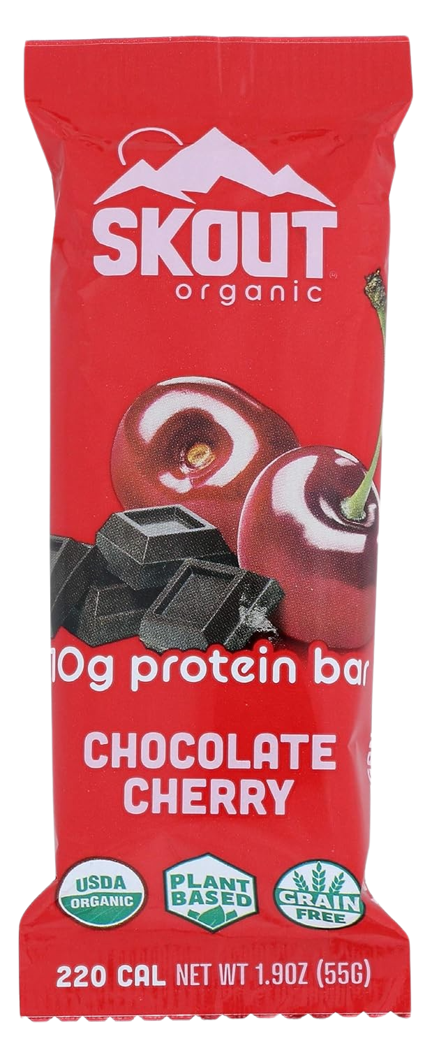Organic Dark Chocolate Cherry Protein Bar (12 Pack)