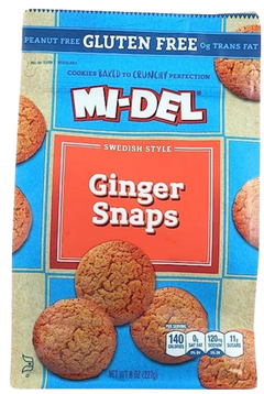 Gluten-Free Ginger Snaps Cookies