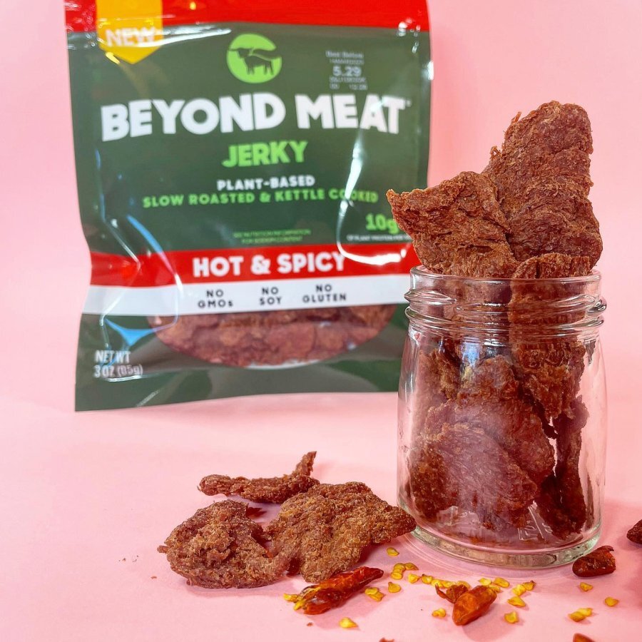 Hot & Spicy Plant-Based Jerky