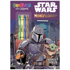 Star Wars The Mandalorian: Bounty Hunter: Colortivity With Crayons